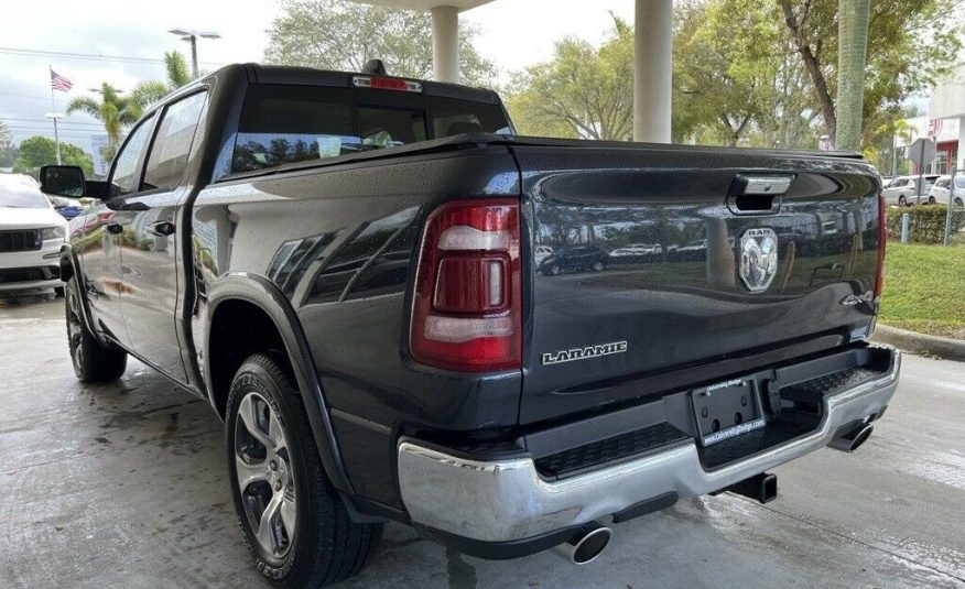 2021 Ram 1500 Laramie 5728 Miles Maximum Steel Metallic Clearcoat 4D Crew Cab HE