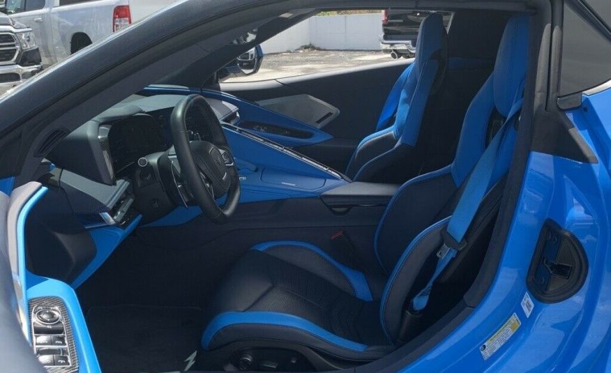 2021 Chevrolet Corvette Stingray 5635 Miles Rapid Blue 2D Convertible 6.2L V8 8-