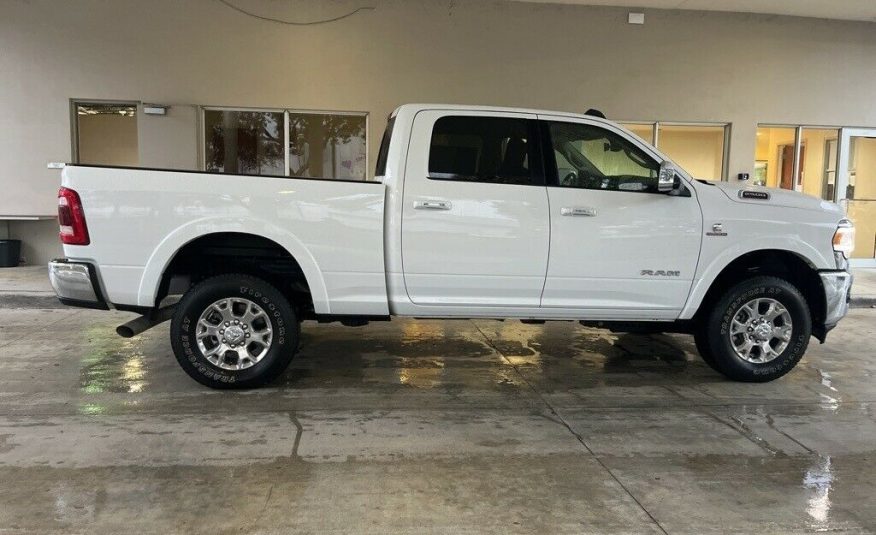 2021 Ram 2500 Laramie 6129 Miles Bright White Clearcoat 4D Crew Cab Cummins 6.7L