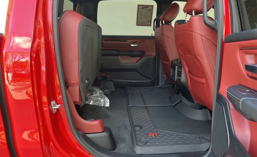 2021 Ram 1500 Rebel 9771 Miles Flame Red Clearcoat 4D Crew Cab HEMI 5.7L V8 Mult