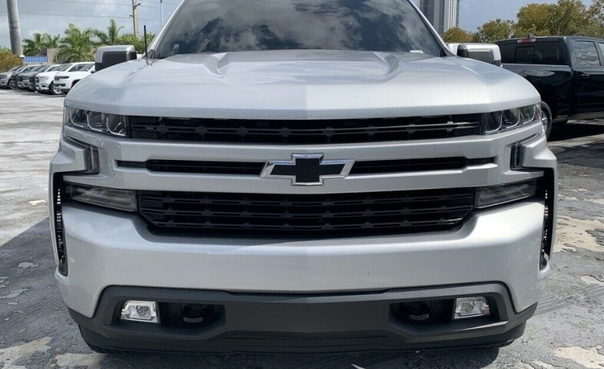 2019 Chevrolet Silverado 1500 RST 29692 Miles Silver Ice Metallic 4D Crew Cab Ec