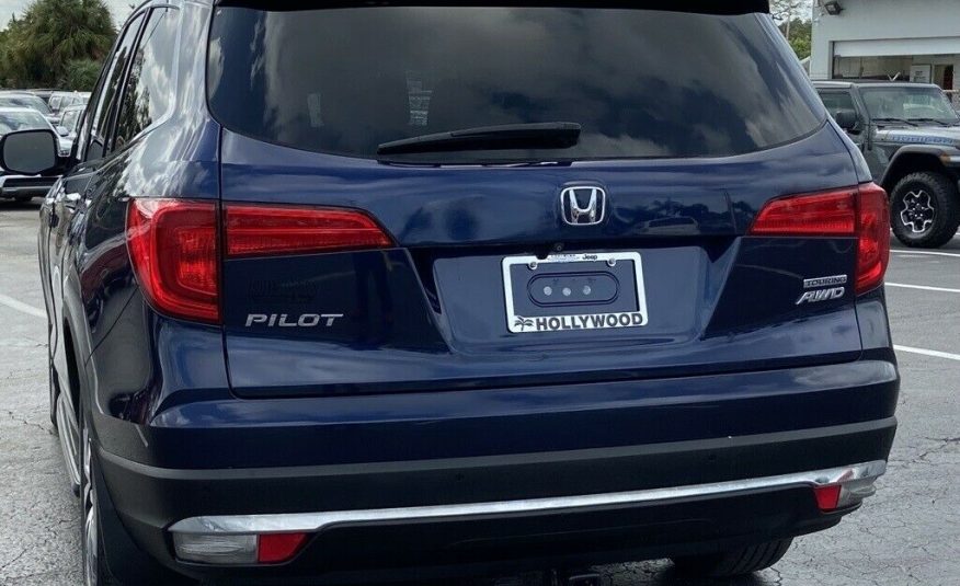 2016 Honda Pilot Touring 123554 Miles Obsidian Blue Pearl 4D Sport Utility 3.5L
