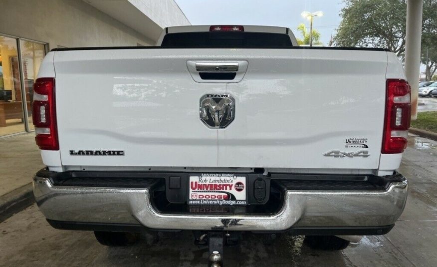 2021 Ram 2500 Laramie 6129 Miles Bright White Clearcoat 4D Crew Cab Cummins 6.7L