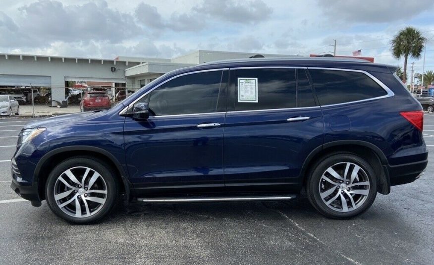 2016 Honda Pilot Touring 123554 Miles Obsidian Blue Pearl 4D Sport Utility 3.5L