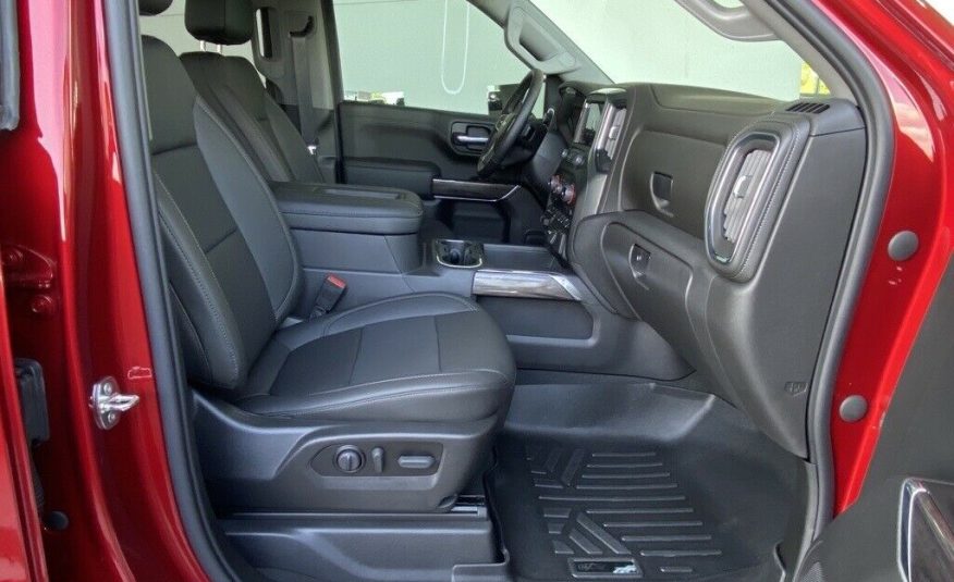 2022 Chevrolet Silverado 1500 LTD LTZ 939 Miles Cherry Red Tintcoat 4D Crew Cab