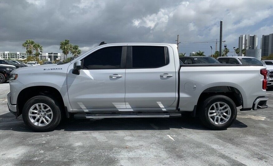 2019 Chevrolet Silverado 1500 RST 29692 Miles Silver Ice Metallic 4D Crew Cab Ec