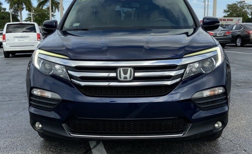 2016 Honda Pilot Touring 123554 Miles Obsidian Blue Pearl 4D Sport Utility 3.5L