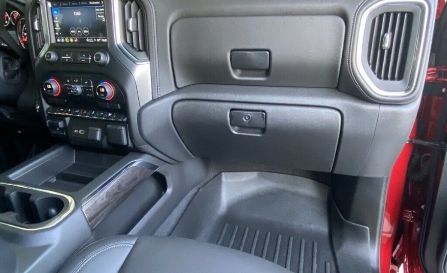 2022 Chevrolet Silverado 1500 LTD LTZ 939 Miles Cherry Red Tintcoat 4D Crew Cab