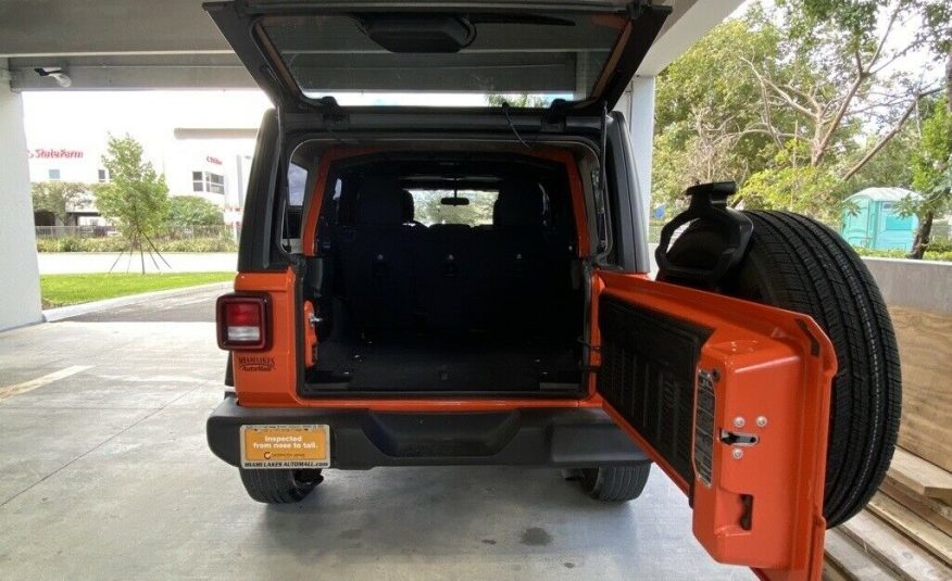 2019 Jeep Wrangler Unlimited Sport 21594 Miles Punkn Metallic Clearcoat 4D Sport