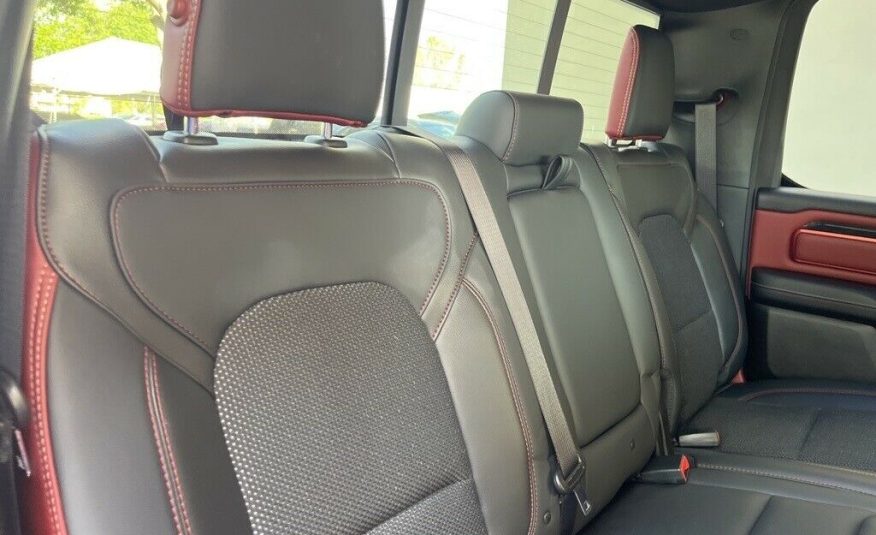 2021 Ram 1500 Rebel 9771 Miles Flame Red Clearcoat 4D Crew Cab HEMI 5.7L V8 Mult