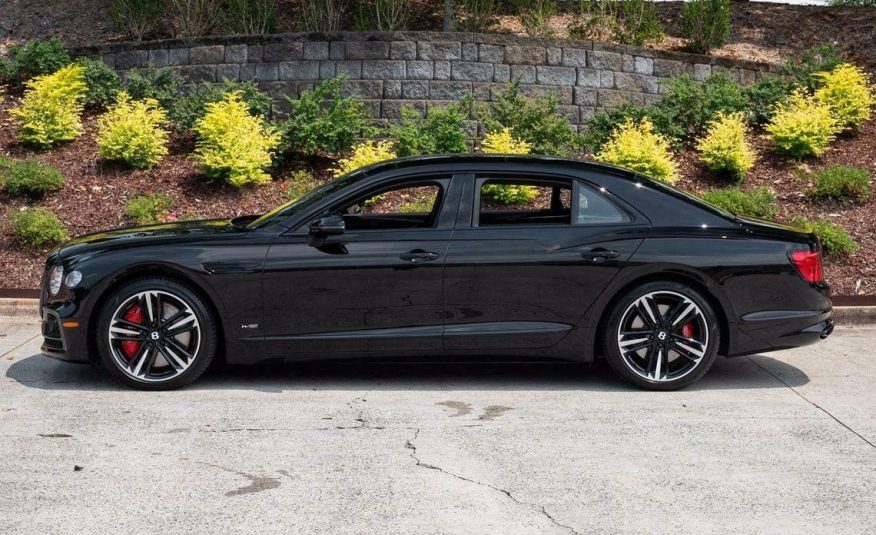 2020 Bentley Flying Spur W12  Item specifics Condition:	Used	Year:	2020 VIN (Vehicle Identification Number):	SCBBB6ZG4LC081919	Mileage:	1582 Vehicle Title:	Clean	Make:	Bentley Sub Model:	W12	Trim:	W12 Drive Type:	AWD	Engine:	Twin Turbo Premium Unleaded W-12 6.0 L/363 Fuel Type:	Gasoline	Style ID:	0 Body Type:	4dr Car	Options:	— Power Options:	Electric Power-Assist Speed-Sensing Steering	Exterior Color:	BELUGA Interior Color:	—	Transmission:	Automatic Warranty:	Unspecified	For Sale By:	Dealer Model:	Flying Spur    Vehicle Equipment Exterior Features Auto On/Off Projector Beam Led Low/High Beam Daytime Running Auto-Leveling Auto High-Beam Headlamps Body-Colored Door Handles Body-Colored Front Bumper w/Chrome Rub Strip/Fascia Accent and Black Bumper Insert Body-Colored Power Heated Auto Dimming Side Mirrors w/Power Folding and Turn Signal Indicator Body-Colored Rear Bumper w/Chrome Bumper Insert Chrome Bodyside Insert Chrome Grille Chrome Side Windows Trim Clearcoat Paint Door Auto-Latch Fixed Rear Window w/Defroster Galvanized Steel/Aluminum/Composite Panels Laminated Glass LED Brakelights Light Tinted Glass Power Open And Close Trunk Rear Cargo Access Rear Fog Lamps Spare Tire Mobility Kit Speed Sensitive Rain Detecting Variable Intermittent Wipers Wheels w/Locks Interior Features 2 12V DC Power Outlets 2 Seatback Storage Pockets Air Filtration Cargo Features -inc: Spare Tire Mobility Kit Cargo Space Lights Carpet Floor Trim and Carpet Trunk Lid/Rear Cargo Door Trim Compass Day-Night Auto-Dimming Rearview Mirror Delayed Accessory Power Digital/Analog Appearance Driver And Passenger Visor Vanity Mirrors w/Driver And Passenger Illumination and Rear Visor Mirror Driver Foot Rest Driver Seat Engine Immobilizer Fade-To-Off Interior Lighting Front And Rear Map Lights Front Cupholder Full Alcantara Simulated Suede Headliner Full Carpet Floor Covering Full Floor Console w/Covered Storage, Mini Overhead Console and 2 12V DC Power Outlets HVAC -inc: Underseat Ducts, Headliner/Pillar Ducts and Console Ducts Illuminated Locking Glove Box Interior Concealed Storage, Driver / Passenger And Rear Door Bins Leather Door Trim Insert Leather/Chrome Gear Shifter Material Outside Temp Gauge Perimeter Alarm Power Anti-Whiplash Adjustable Front Head Restraints and Power Anti-Whiplash Adjustable Rear Head Restraints Power Tilt/Telescoping Steering Column Rear Cupholder Redundant Digital Speedometer Remote Releases -Inc: Proximity Cargo Access and Power Fuel Smart Device Integration Systems Monitor Trunk/Hatch Auto-Latch Voice Activated Cell Phone Mechanical Features 23.8 Gal. Fuel Tank 3.31 Axle Ratio 4-Corner Auto-Leveling Suspension 4-Wheel Disc Brakes w/4-Wheel ABS, Front And Rear Vented Discs, Brake Assist, Hill Hold Control and Electric Parking Brake Automatic Full-Time All-Wheel Automatic w/Driver Control Height Adjustable Automatic w/Driver Control Ride Control Touring Adaptive Suspension Battery w/Run Down Protection Bentley Dynamic Ride Front And Rear Active Anti-Roll Bars Dual Stainless Steel Exhaust w/Polished Tailpipe Finisher Electric Power-Assist Speed-Sensing Steering Engine: 6.0L Twin Turbo-Charged W12 Safety Features Airbag Occupancy Sensor Back-Up Camera Curtain 1st And 2nd Row Airbags Dual Stage Driver And Passenger Front Airbags Front And Rear Parking Sensors Front Camera Left Side Camera Outboard Front Lap And Shoulder Safety Belts -inc: Rear Center 3 Point, Height Adjusters and Pretensioners Right Side Camera Side Impact Beams Tire Specific Low Tire Pressure Warning Entertainment Features 2 LCD Monitors In The Front and 1 LCD Row Monitor In The Rear 650w Regular Amplifier Audio Theft Deterrent Bluetooth Wireless Phone Connectivity Concealed Diversity Antenna Streaming Audio