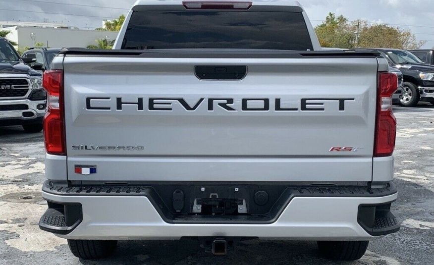 2019 Chevrolet Silverado 1500 RST 29692 Miles Silver Ice Metallic 4D Crew Cab Ec