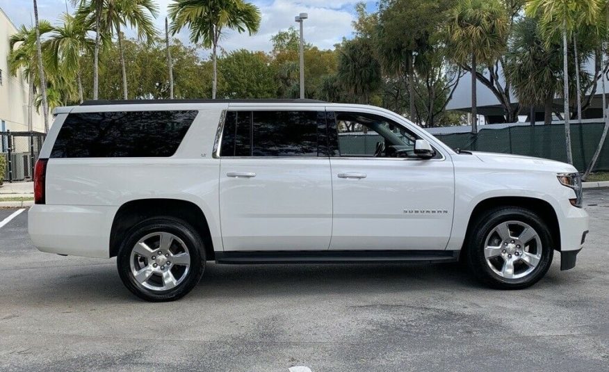 2017 Chevrolet Suburban LT 50741 Miles Iridescent Pearl Tricoat 4D Sport Utility