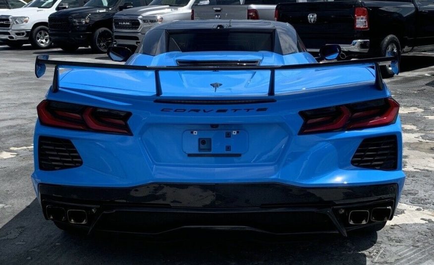 2021 Chevrolet Corvette Stingray 5635 Miles Rapid Blue 2D Convertible 6.2L V8 8-