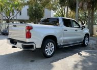 2020 Chevrolet Silverado 1500 Custom 49608 Miles Silver Ice Metallic 4D Crew Cab