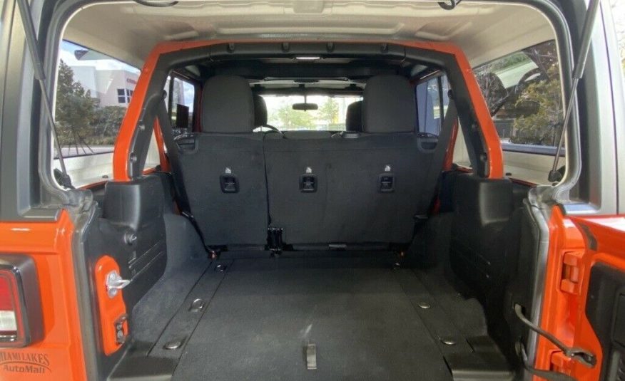 2019 Jeep Wrangler Unlimited Sport 21594 Miles Punkn Metallic Clearcoat 4D Sport