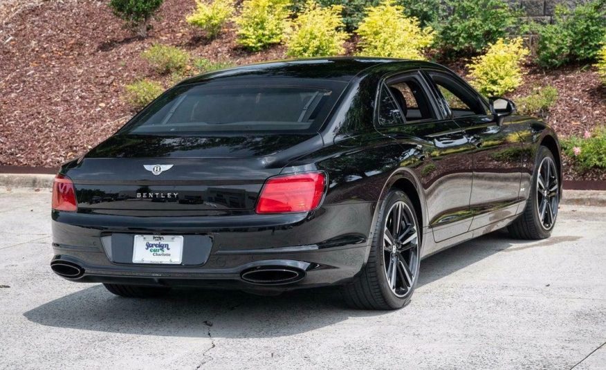 2020 Bentley Flying Spur W12  Item specifics Condition:	Used	Year:	2020 VIN (Vehicle Identification Number):	SCBBB6ZG4LC081919	Mileage:	1582 Vehicle Title:	Clean	Make:	Bentley Sub Model:	W12	Trim:	W12 Drive Type:	AWD	Engine:	Twin Turbo Premium Unleaded W-12 6.0 L/363 Fuel Type:	Gasoline	Style ID:	0 Body Type:	4dr Car	Options:	— Power Options:	Electric Power-Assist Speed-Sensing Steering	Exterior Color:	BELUGA Interior Color:	—	Transmission:	Automatic Warranty:	Unspecified	For Sale By:	Dealer Model:	Flying Spur    Vehicle Equipment Exterior Features Auto On/Off Projector Beam Led Low/High Beam Daytime Running Auto-Leveling Auto High-Beam Headlamps Body-Colored Door Handles Body-Colored Front Bumper w/Chrome Rub Strip/Fascia Accent and Black Bumper Insert Body-Colored Power Heated Auto Dimming Side Mirrors w/Power Folding and Turn Signal Indicator Body-Colored Rear Bumper w/Chrome Bumper Insert Chrome Bodyside Insert Chrome Grille Chrome Side Windows Trim Clearcoat Paint Door Auto-Latch Fixed Rear Window w/Defroster Galvanized Steel/Aluminum/Composite Panels Laminated Glass LED Brakelights Light Tinted Glass Power Open And Close Trunk Rear Cargo Access Rear Fog Lamps Spare Tire Mobility Kit Speed Sensitive Rain Detecting Variable Intermittent Wipers Wheels w/Locks Interior Features 2 12V DC Power Outlets 2 Seatback Storage Pockets Air Filtration Cargo Features -inc: Spare Tire Mobility Kit Cargo Space Lights Carpet Floor Trim and Carpet Trunk Lid/Rear Cargo Door Trim Compass Day-Night Auto-Dimming Rearview Mirror Delayed Accessory Power Digital/Analog Appearance Driver And Passenger Visor Vanity Mirrors w/Driver And Passenger Illumination and Rear Visor Mirror Driver Foot Rest Driver Seat Engine Immobilizer Fade-To-Off Interior Lighting Front And Rear Map Lights Front Cupholder Full Alcantara Simulated Suede Headliner Full Carpet Floor Covering Full Floor Console w/Covered Storage, Mini Overhead Console and 2 12V DC Power Outlets HVAC -inc: Underseat Ducts, Headliner/Pillar Ducts and Console Ducts Illuminated Locking Glove Box Interior Concealed Storage, Driver / Passenger And Rear Door Bins Leather Door Trim Insert Leather/Chrome Gear Shifter Material Outside Temp Gauge Perimeter Alarm Power Anti-Whiplash Adjustable Front Head Restraints and Power Anti-Whiplash Adjustable Rear Head Restraints Power Tilt/Telescoping Steering Column Rear Cupholder Redundant Digital Speedometer Remote Releases -Inc: Proximity Cargo Access and Power Fuel Smart Device Integration Systems Monitor Trunk/Hatch Auto-Latch Voice Activated Cell Phone Mechanical Features 23.8 Gal. Fuel Tank 3.31 Axle Ratio 4-Corner Auto-Leveling Suspension 4-Wheel Disc Brakes w/4-Wheel ABS, Front And Rear Vented Discs, Brake Assist, Hill Hold Control and Electric Parking Brake Automatic Full-Time All-Wheel Automatic w/Driver Control Height Adjustable Automatic w/Driver Control Ride Control Touring Adaptive Suspension Battery w/Run Down Protection Bentley Dynamic Ride Front And Rear Active Anti-Roll Bars Dual Stainless Steel Exhaust w/Polished Tailpipe Finisher Electric Power-Assist Speed-Sensing Steering Engine: 6.0L Twin Turbo-Charged W12 Safety Features Airbag Occupancy Sensor Back-Up Camera Curtain 1st And 2nd Row Airbags Dual Stage Driver And Passenger Front Airbags Front And Rear Parking Sensors Front Camera Left Side Camera Outboard Front Lap And Shoulder Safety Belts -inc: Rear Center 3 Point, Height Adjusters and Pretensioners Right Side Camera Side Impact Beams Tire Specific Low Tire Pressure Warning Entertainment Features 2 LCD Monitors In The Front and 1 LCD Row Monitor In The Rear 650w Regular Amplifier Audio Theft Deterrent Bluetooth Wireless Phone Connectivity Concealed Diversity Antenna Streaming Audio