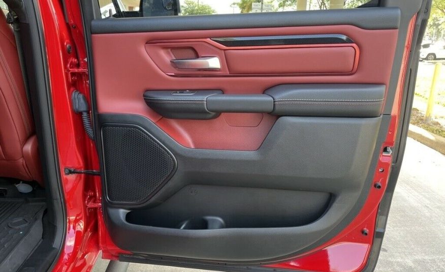 2021 Ram 1500 Rebel 9771 Miles Flame Red Clearcoat 4D Crew Cab HEMI 5.7L V8 Mult