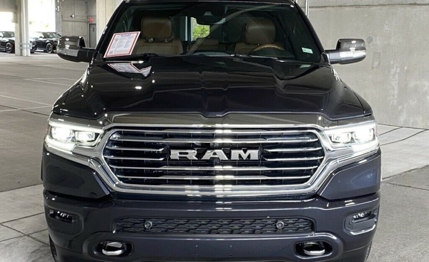 2021 Ram 1500 Laramie Longhorn 9648 Miles Maximum Steel Metallic Clearcoat 4D Cr