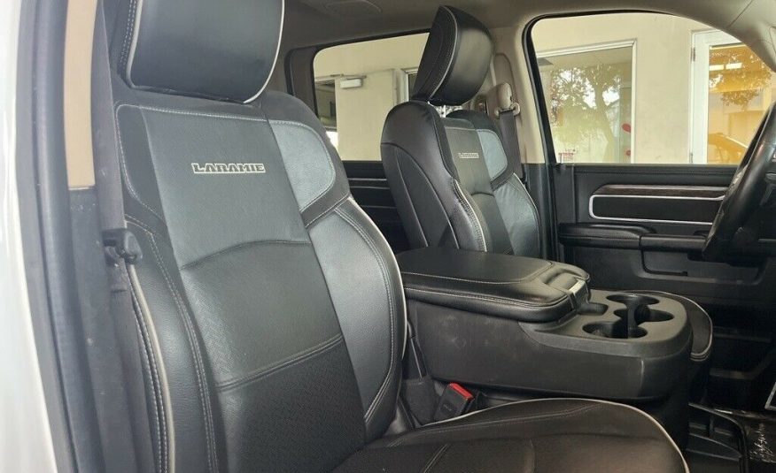 2021 Ram 2500 Laramie 5539 Miles Bright White Clearcoat 4D Crew Cab Cummins 6.7L