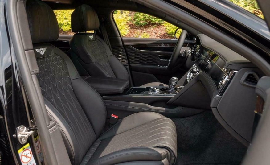 2020 Bentley Flying Spur W12  Item specifics Condition:	Used	Year:	2020 VIN (Vehicle Identification Number):	SCBBB6ZG4LC081919	Mileage:	1582 Vehicle Title:	Clean	Make:	Bentley Sub Model:	W12	Trim:	W12 Drive Type:	AWD	Engine:	Twin Turbo Premium Unleaded W-12 6.0 L/363 Fuel Type:	Gasoline	Style ID:	0 Body Type:	4dr Car	Options:	— Power Options:	Electric Power-Assist Speed-Sensing Steering	Exterior Color:	BELUGA Interior Color:	—	Transmission:	Automatic Warranty:	Unspecified	For Sale By:	Dealer Model:	Flying Spur    Vehicle Equipment Exterior Features Auto On/Off Projector Beam Led Low/High Beam Daytime Running Auto-Leveling Auto High-Beam Headlamps Body-Colored Door Handles Body-Colored Front Bumper w/Chrome Rub Strip/Fascia Accent and Black Bumper Insert Body-Colored Power Heated Auto Dimming Side Mirrors w/Power Folding and Turn Signal Indicator Body-Colored Rear Bumper w/Chrome Bumper Insert Chrome Bodyside Insert Chrome Grille Chrome Side Windows Trim Clearcoat Paint Door Auto-Latch Fixed Rear Window w/Defroster Galvanized Steel/Aluminum/Composite Panels Laminated Glass LED Brakelights Light Tinted Glass Power Open And Close Trunk Rear Cargo Access Rear Fog Lamps Spare Tire Mobility Kit Speed Sensitive Rain Detecting Variable Intermittent Wipers Wheels w/Locks Interior Features 2 12V DC Power Outlets 2 Seatback Storage Pockets Air Filtration Cargo Features -inc: Spare Tire Mobility Kit Cargo Space Lights Carpet Floor Trim and Carpet Trunk Lid/Rear Cargo Door Trim Compass Day-Night Auto-Dimming Rearview Mirror Delayed Accessory Power Digital/Analog Appearance Driver And Passenger Visor Vanity Mirrors w/Driver And Passenger Illumination and Rear Visor Mirror Driver Foot Rest Driver Seat Engine Immobilizer Fade-To-Off Interior Lighting Front And Rear Map Lights Front Cupholder Full Alcantara Simulated Suede Headliner Full Carpet Floor Covering Full Floor Console w/Covered Storage, Mini Overhead Console and 2 12V DC Power Outlets HVAC -inc: Underseat Ducts, Headliner/Pillar Ducts and Console Ducts Illuminated Locking Glove Box Interior Concealed Storage, Driver / Passenger And Rear Door Bins Leather Door Trim Insert Leather/Chrome Gear Shifter Material Outside Temp Gauge Perimeter Alarm Power Anti-Whiplash Adjustable Front Head Restraints and Power Anti-Whiplash Adjustable Rear Head Restraints Power Tilt/Telescoping Steering Column Rear Cupholder Redundant Digital Speedometer Remote Releases -Inc: Proximity Cargo Access and Power Fuel Smart Device Integration Systems Monitor Trunk/Hatch Auto-Latch Voice Activated Cell Phone Mechanical Features 23.8 Gal. Fuel Tank 3.31 Axle Ratio 4-Corner Auto-Leveling Suspension 4-Wheel Disc Brakes w/4-Wheel ABS, Front And Rear Vented Discs, Brake Assist, Hill Hold Control and Electric Parking Brake Automatic Full-Time All-Wheel Automatic w/Driver Control Height Adjustable Automatic w/Driver Control Ride Control Touring Adaptive Suspension Battery w/Run Down Protection Bentley Dynamic Ride Front And Rear Active Anti-Roll Bars Dual Stainless Steel Exhaust w/Polished Tailpipe Finisher Electric Power-Assist Speed-Sensing Steering Engine: 6.0L Twin Turbo-Charged W12 Safety Features Airbag Occupancy Sensor Back-Up Camera Curtain 1st And 2nd Row Airbags Dual Stage Driver And Passenger Front Airbags Front And Rear Parking Sensors Front Camera Left Side Camera Outboard Front Lap And Shoulder Safety Belts -inc: Rear Center 3 Point, Height Adjusters and Pretensioners Right Side Camera Side Impact Beams Tire Specific Low Tire Pressure Warning Entertainment Features 2 LCD Monitors In The Front and 1 LCD Row Monitor In The Rear 650w Regular Amplifier Audio Theft Deterrent Bluetooth Wireless Phone Connectivity Concealed Diversity Antenna Streaming Audio