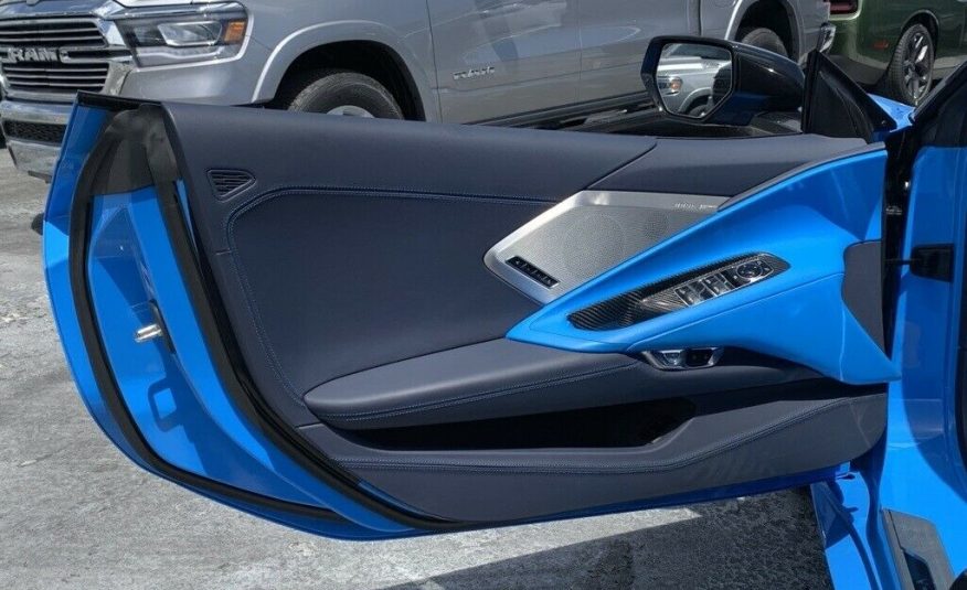 2021 Chevrolet Corvette Stingray 5635 Miles Rapid Blue 2D Convertible 6.2L V8 8-