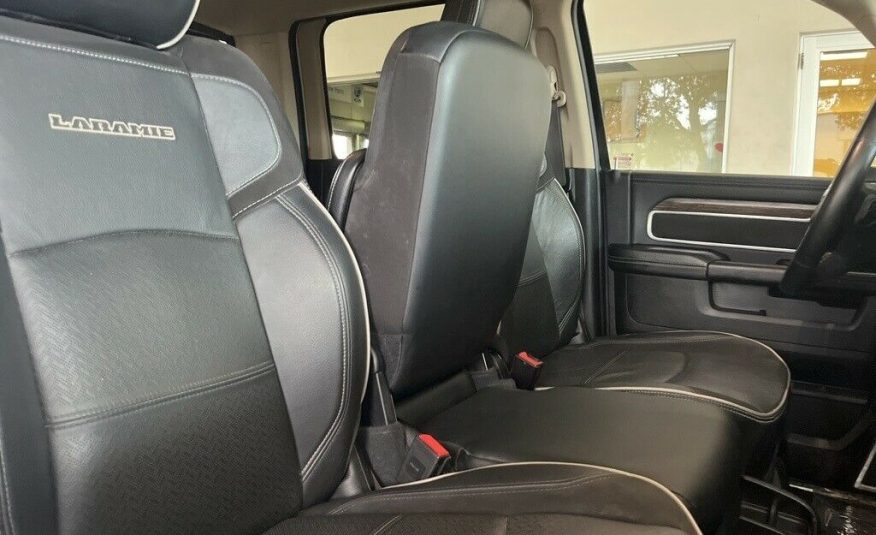 2021 Ram 2500 Laramie 5539 Miles Bright White Clearcoat 4D Crew Cab Cummins 6.7L