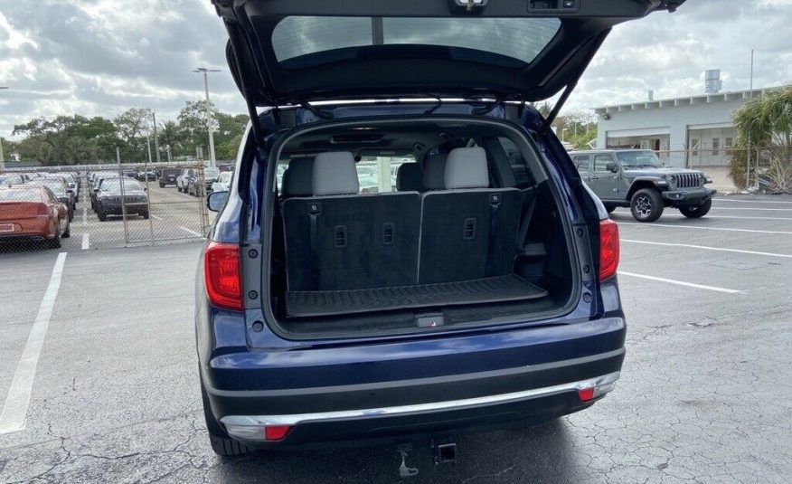 2016 Honda Pilot Touring 123554 Miles Obsidian Blue Pearl 4D Sport Utility 3.5L