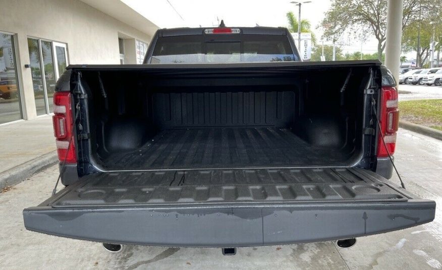 2021 Ram 1500 Laramie 5728 Miles Maximum Steel Metallic Clearcoat 4D Crew Cab HE