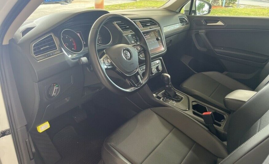 2019 Volkswagen Tiguan 2.0T SE 83586 Miles Pure White 4D Sport Utility 2.0L TSI