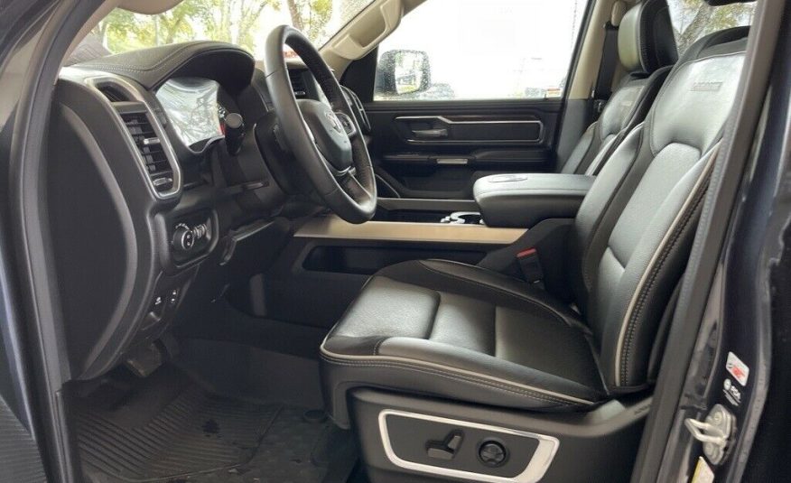 2021 Ram 1500 Laramie 5728 Miles Maximum Steel Metallic Clearcoat 4D Crew Cab HE