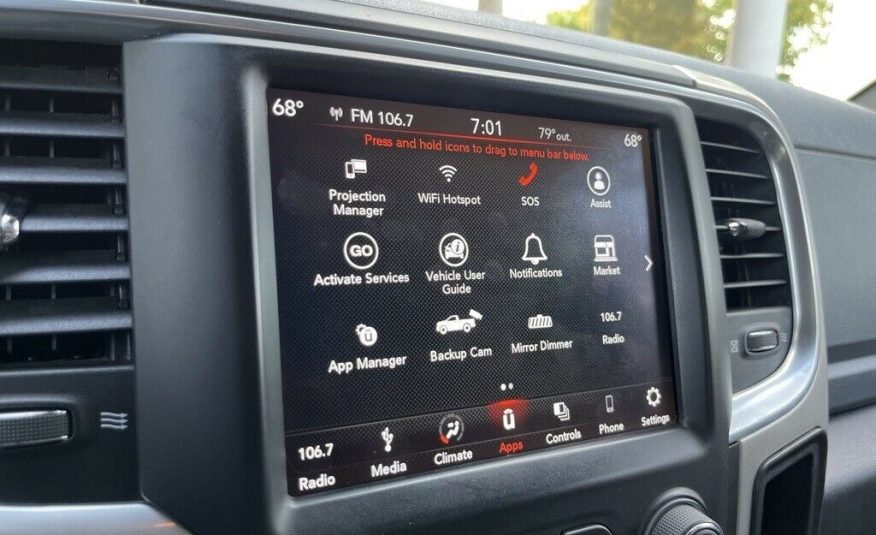 2019 Ram 1500 Classic Big Horn 61367 Miles Delmonico Red Pearlcoat 4D Crew Cab H