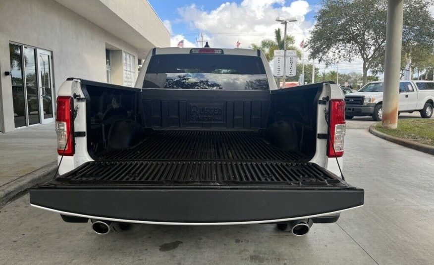 2021 Ram 1500 Big HornLone Star 855 Miles Bright White Clearcoat 4D Crew Cab HE
