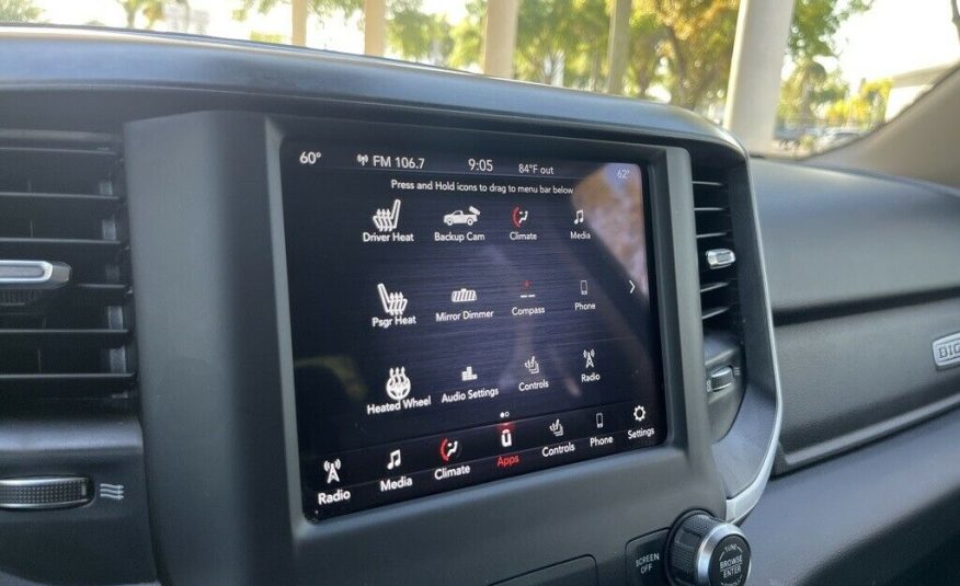 2020 Ram 1500 Big HornLone Star 64274 Miles Billet Silver Metallic Clearcoat 4D