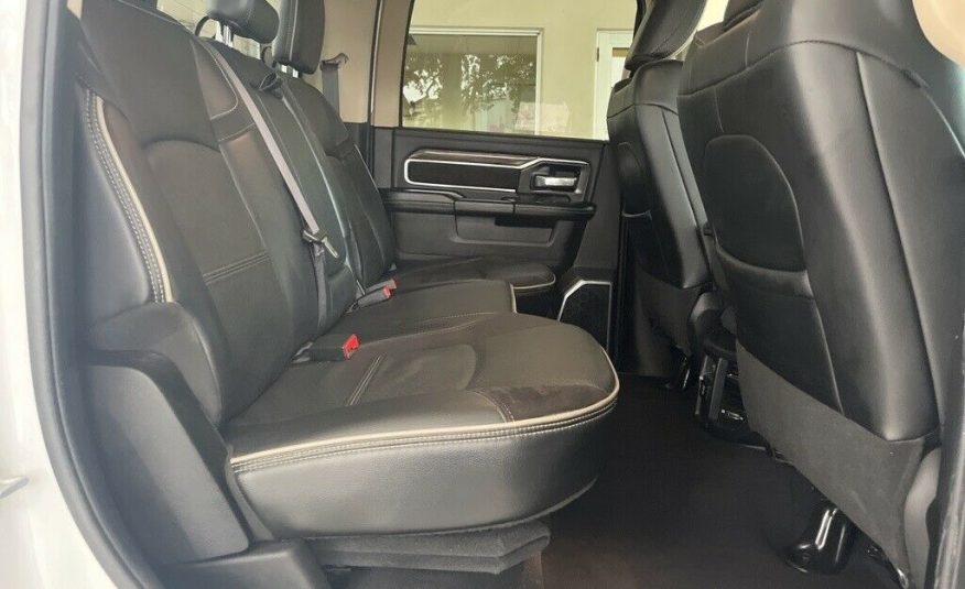 2021 Ram 2500 Laramie 5539 Miles Bright White Clearcoat 4D Crew Cab Cummins 6.7L