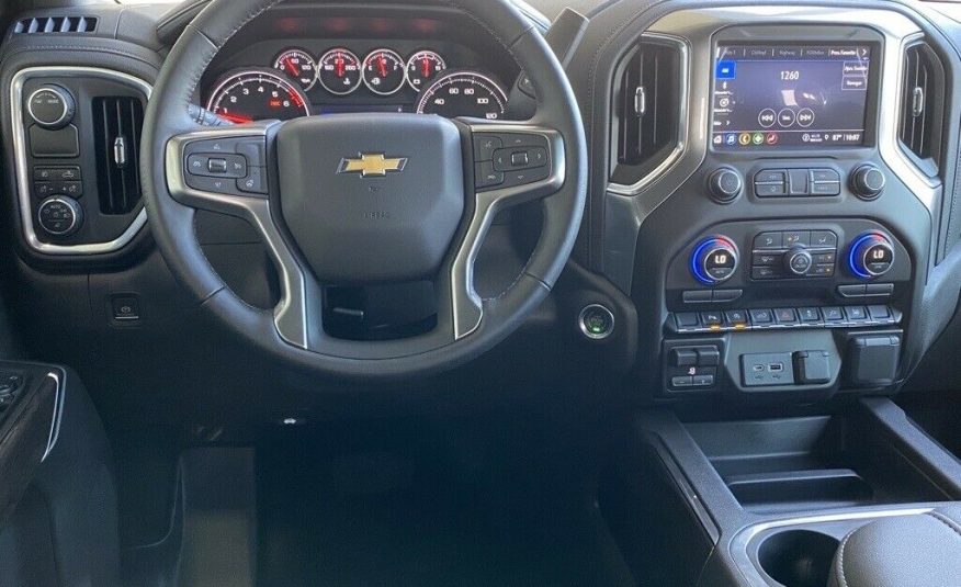 2022 Chevrolet Silverado 1500 LTD LTZ 939 Miles Cherry Red Tintcoat 4D Crew Cab