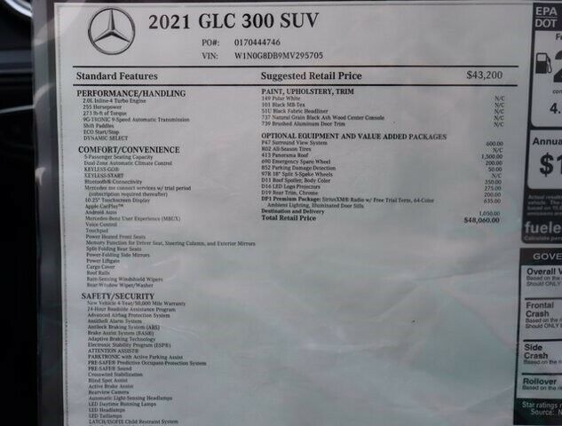 2021 Mercedes-Benz GLC GLC 300