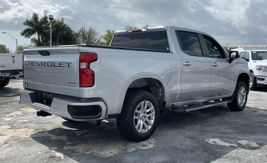 2019 Chevrolet Silverado 1500 RST 29692 Miles Silver Ice Metallic 4D Crew Cab Ec