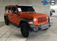 2019 Jeep Wrangler Unlimited Sport 21594 Miles Punkn Metallic Clearcoat 4D Sport