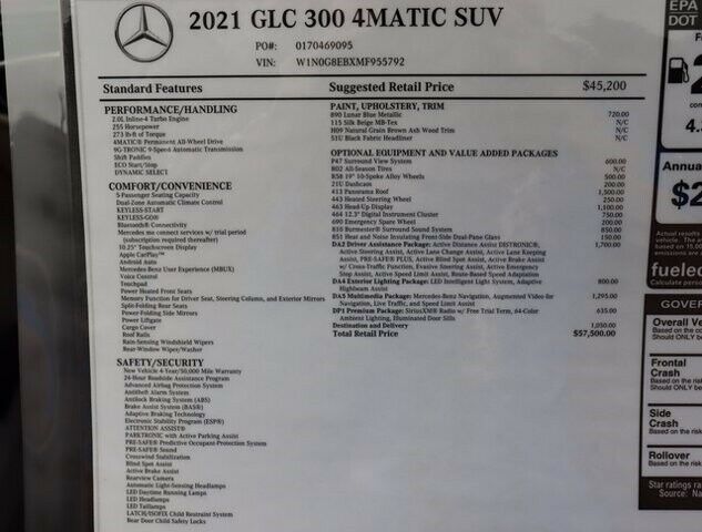2021 Mercedes-Benz GLC GLC 300