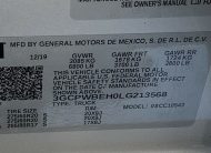 2020 Chevrolet Silverado 1500 Custom 49608 Miles Silver Ice Metallic 4D Crew Cab