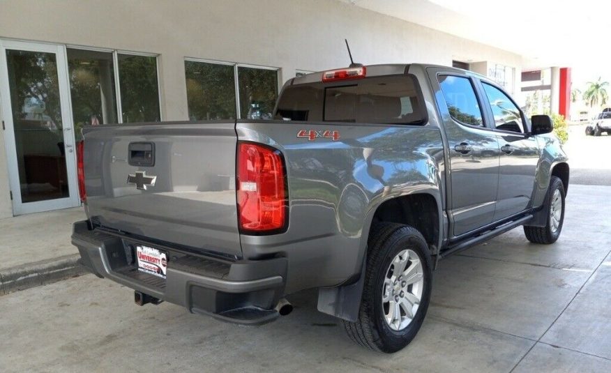 019 Chevrolet Colorado LT 49802 Miles Satin Steel Metallic 4D Crew Cab V6 8-Spe