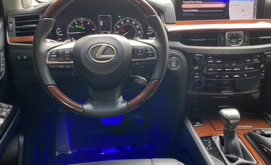 2021 Lexus LX 570 13452 Miles Black Onyx 4D Sport Utility 5.7L V8 DOHC Dual VVT-