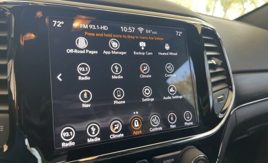 2019 Jeep Grand Cherokee Limited 21583 Miles Bright White Clearcoat 4D Sport Uti