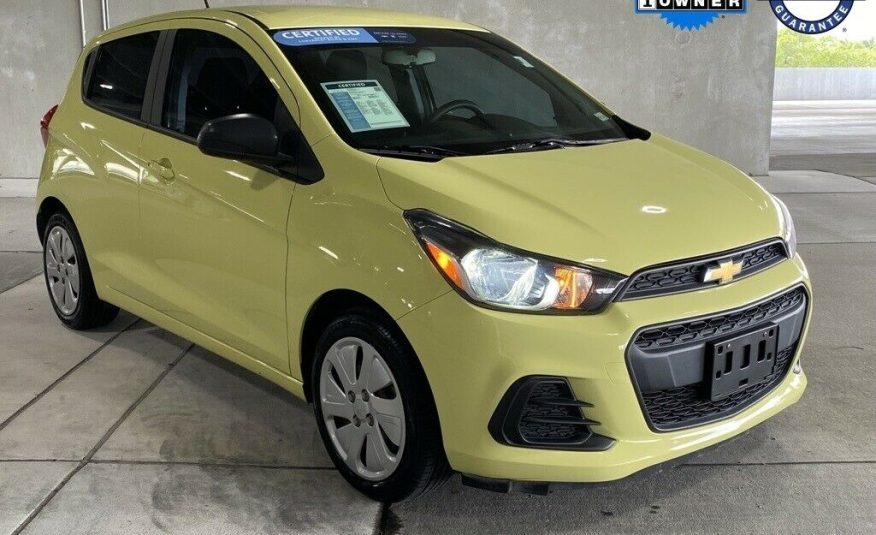 2017 Chevrolet Spark LS 40300 Miles Brimstone 4D Hatchback 1.4L DOHC CVT