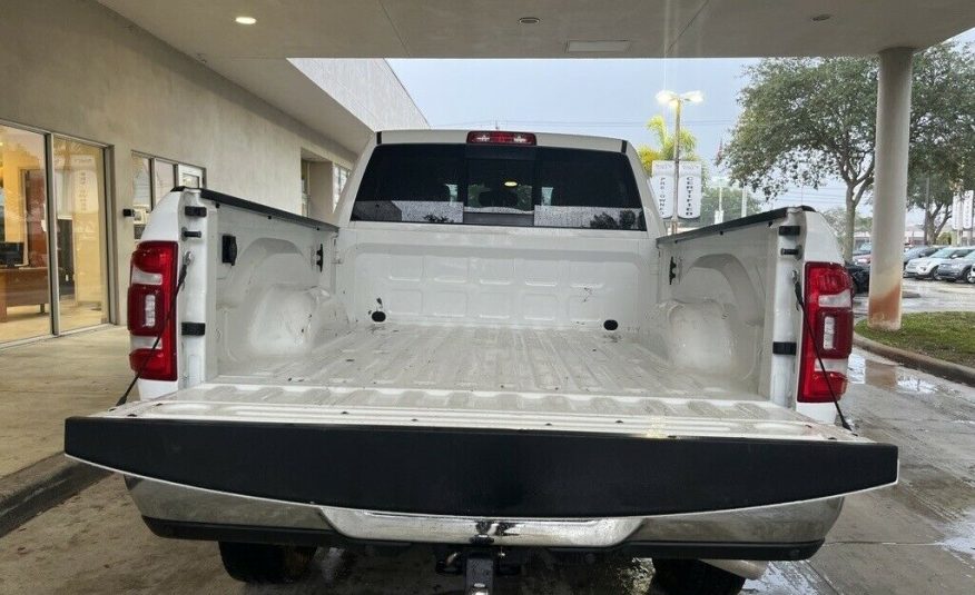 2021 Ram 2500 Laramie 6129 Miles Bright White Clearcoat 4D Crew Cab Cummins 6.7L