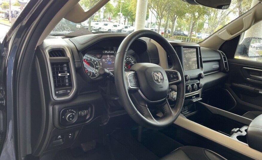 2021 Ram 1500 Laramie 5728 Miles Maximum Steel Metallic Clearcoat 4D Crew Cab HE