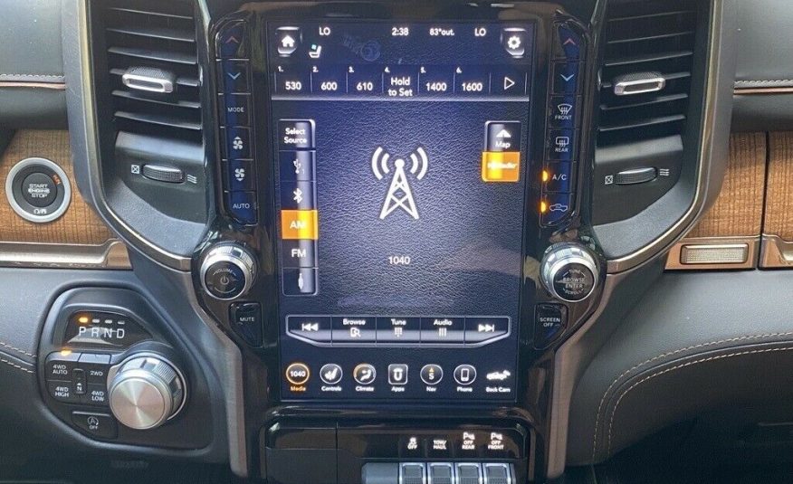 2021 Ram 1500 Laramie Longhorn 9648 Miles Maximum Steel Metallic Clearcoat 4D Cr