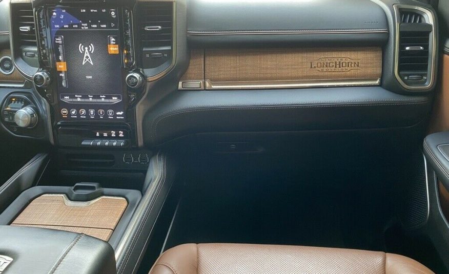 2021 Ram 1500 Laramie Longhorn 9648 Miles Maximum Steel Metallic Clearcoat 4D Cr