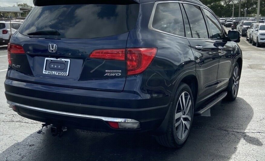 2016 Honda Pilot Touring 123554 Miles Obsidian Blue Pearl 4D Sport Utility 3.5L